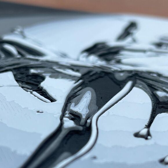 Prima Ballerina Wall Art, Ballerina Art, Water Splash, Hueforge - Picture 6 of 10